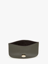 Longchamp Epure timeless Kredietkaarthouder Groen-vue-porte